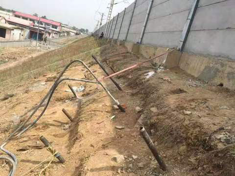 新兴基础下沉注浆加固